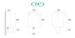 Imagen de Cisterna Exterior eco dual Inplast