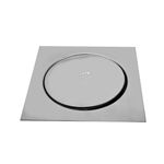 Imagen de Rejilla piso cromada click clack 10X10 LACHS