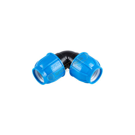 Imagen de Codo 90° 32mm compresión Arangul