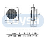 Imagen de Extractor de cocina LHV 160