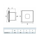 Imagen de Extractor de baño Silentis 12w