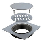 Imagen de Rejilla acero inox. Bonomini 10x10 con tapa