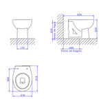 Imagen de Inodoro corto Studio Kids