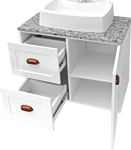Imagen de Mueble de baño suspendido Catrina Blanco 70 cm sin bacha