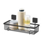 Imagen de ORGANIZADOR DE BAÑO NEGRO MATE