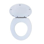 Imagen de Tapa de inodoro mdf blanco Fabribam