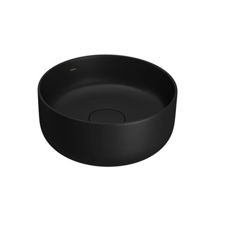 Imagen de Bacha de apoyo redonda 30 cm negro mate Deca