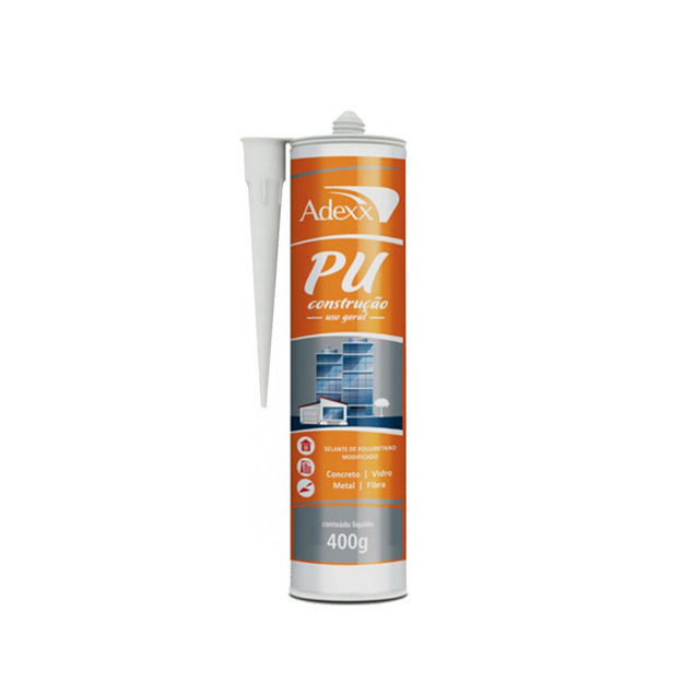Imagen de Adhesivo poliuretano Adexx gris 400g