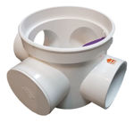 Imagen de Pileta de patio 25x25 4 bocas Reja SMART HOME