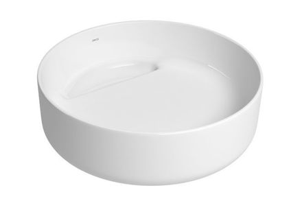 Imagen de Bacha de apoyo redonda 40 cm blanca brillante Deca