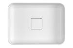 Imagen de Bacha de apoyo rectangular 40x30 cm blanca brillante Deca