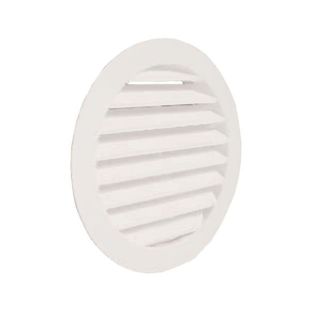 Imagen de Rejilla de ventilación embutir redonda 125mm Sicflux
