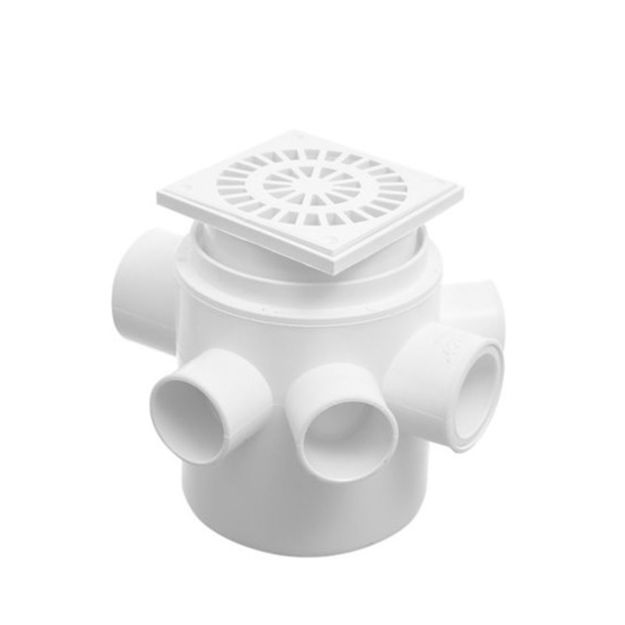 Imagen de Pileta de piso s/rompe espuma 10x10x 40/50 NICOLL