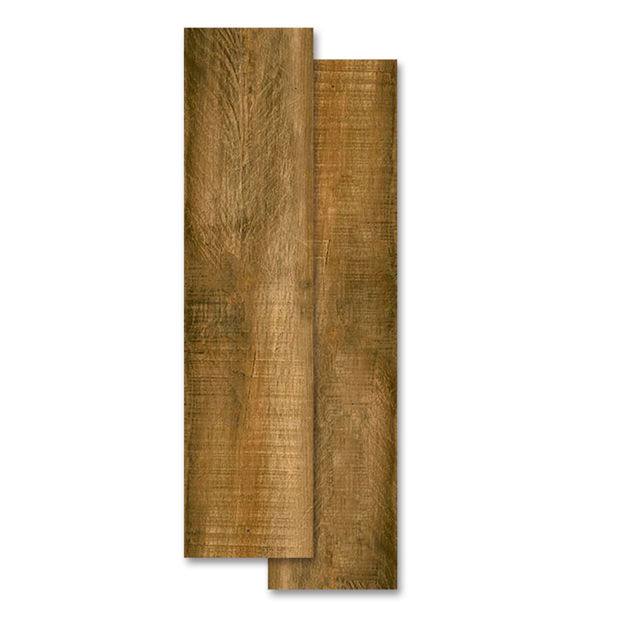 Imagen de Porcelanato para piso y pared madero Jatoba 24.5x100 cm Mate y rectificado