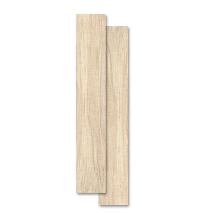 Imagen de Gres para piso y pared Carvalho Natural Claro HD 20x120 cm Mate y rectificado