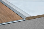 Imagen de Aluminio Desnivel Gap 7.4X31,4mm x2mt Cromo mate
