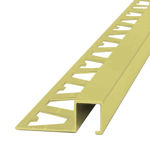 Imagen de Aluminio Guardacanto Quadra 10x10mm x 2,5m Oro Mate