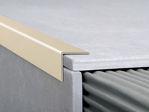 Imagen de Aluminio tapacanto 16x16mm 2.5mt Beige