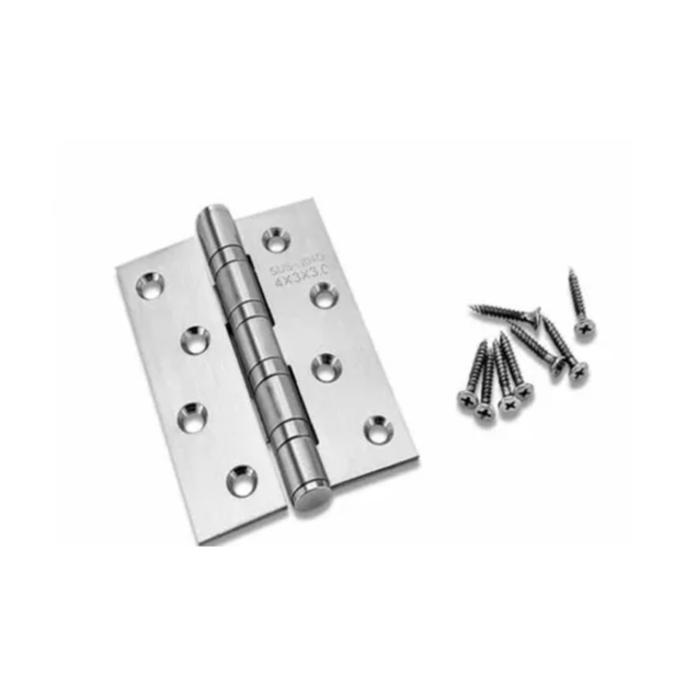 Imagen de Bisagra acero inox con ruleman 4x3" 3mm