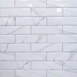 Imagen de Cerámica para pared Metro Calacata 31x54 cm Brillante