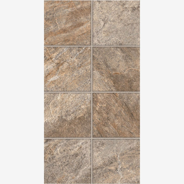 Imagen de Cerámica para pared Piedra Marrón 32x62 cm Satinado