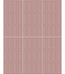 Imagen de Cerámica para pared Brick Rosa 32x62 cm Brillante