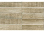 Imagen de Porcelanato para piso y pared madero Carvalho 24.5x100 cm Mate y rectificado