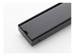 Imagen de Receptáculo lineal Negro Mate revestible 70 cm DMC