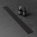 Imagen de Receptáculo lineal Negro Mate revestible 70 cm DMC