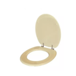 Imagen de Tapa inodoro Beige en MDF con herraje metálico