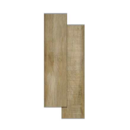 Imagen de Porcelanato para piso y pared madero Carvalho 24.5x100 cm Mate y rectificado