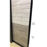 Imagen de Cerámica para piso y pared Capel Ash 15x60 cm Mate