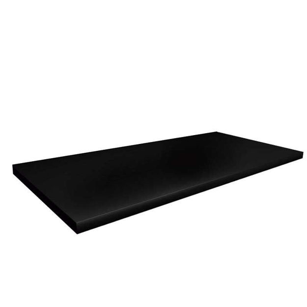 Imagen de Mesada en MDF FLAMINGO/CISNE 120 X 53 negro