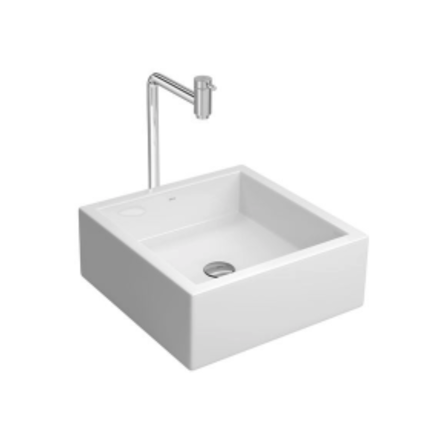 Imagen de Bacha de apoyo cuadrada 41 cm blanco Deca