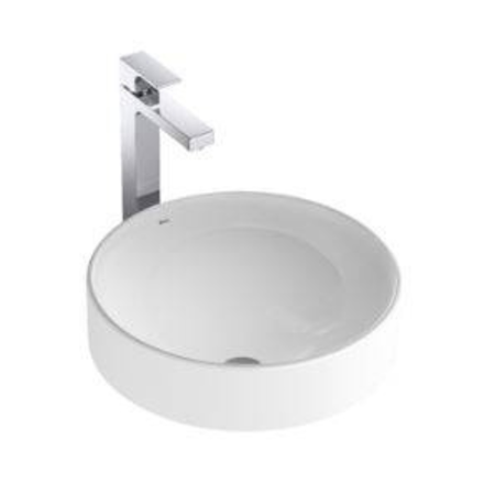 Imagen de Bacha de sobreponer redonda 40 cm blanca Deca