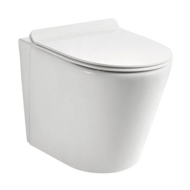 Imagen de Inodoro de pared corto VIP con asiento slow