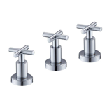 Imagen de Grifería de bidet Bimando Kiev cromado Brillante con transferencia