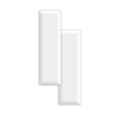 Imagen de Cerámica de pared Brick Blanco 7,5x25 cm Brillante