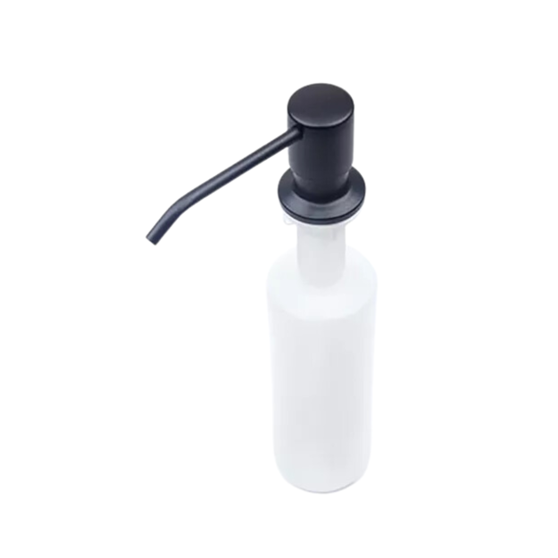 Imagen de Dispensador de jabón bajo mesada 500 ml Negro Mate