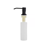 Imagen de Dispensador de jabón bajo mesada 500 ml Negro Mate