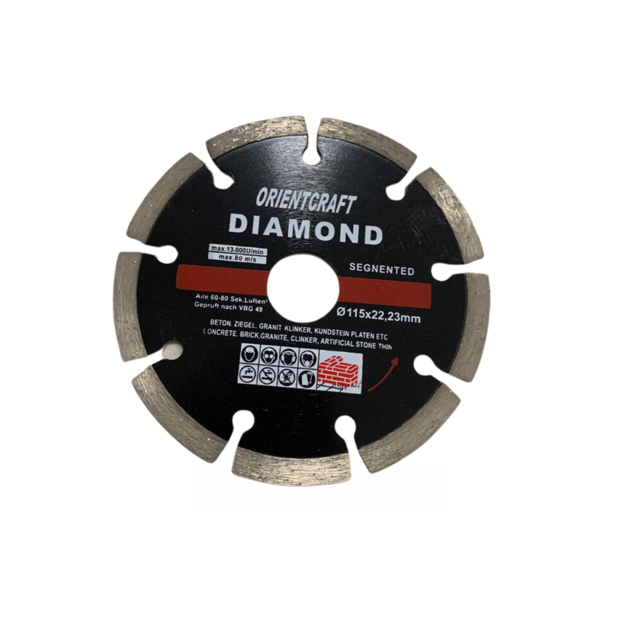 Imagen de Disco diamantado segmentado corte seco/húmedo