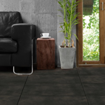 Imagen de Cerámica para piso Portland Negro 51x51 cm Satinado