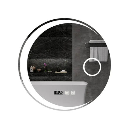 Imagen de Espejo LED 80cm c/display y aumento
