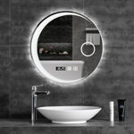 Imagen de Espejo LED 80cm c/display y aumento