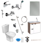 Imagen de Juego baño completo kit Eco
