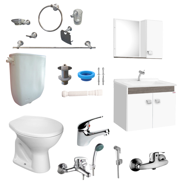 Imagen de Juego baño completo kit Eco 2