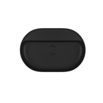 Imagen de Bacha de apoyo Oval 60x40 cm c/mesa Negro Mate Deca