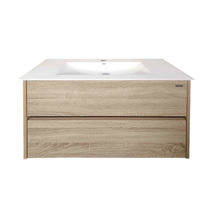 Imagen de Mueble suspendido 2 cajones OAK 80x46x52