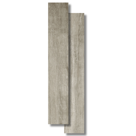 Imagen de Porcelanato para piso y pared Amazon Gray 18x113 cm Mate y Rectificado