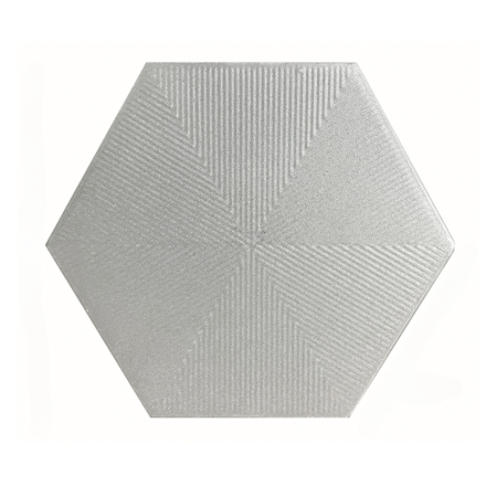 Imagen de Cerámica para pared Connect  Soft Grey Hexagonal Mate